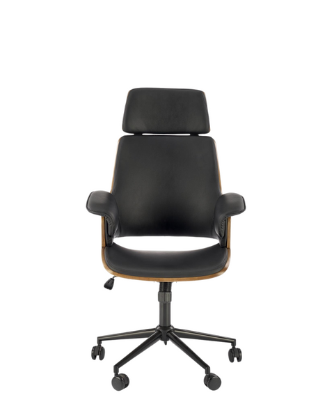 Fotoliu Weber metal/piele artificială/TILT 47432 - foto