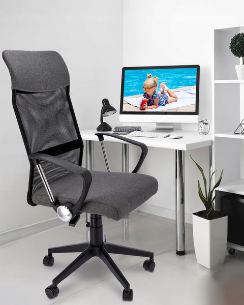 Кресло Zoom CM-977327 ткань/сетка, регулируемое 45971 - фото