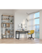 Офисный стол B-150(150&times;68) Sonoma/Black 38638 - фото товара 3