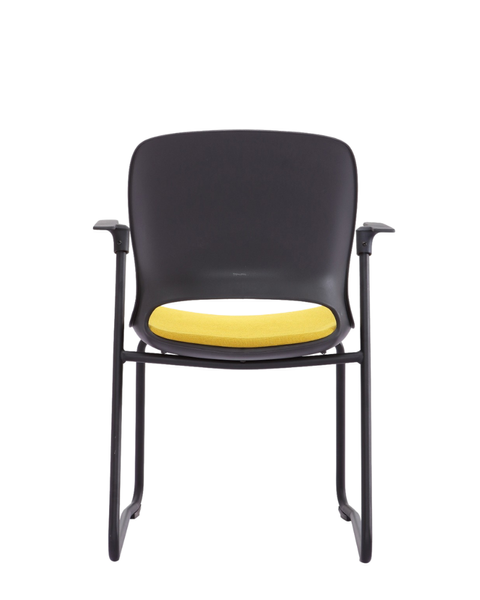 Scaun Neo plastic/țesătură 38686 - foto