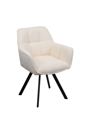 Scaun Otus metal/țesătură 49717 - foto