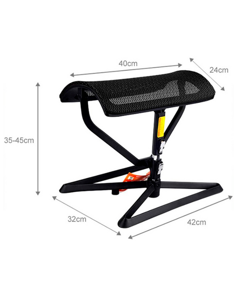 Suport pentru picioare LEGpro Ottoman black 43364 - foto