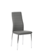 Scaun Sicilia chrome metal/piele artificială 50447 - foto produsului 1
