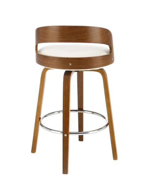 Scaun bar H110 metal/tesatura 41423 - foto