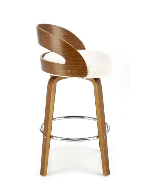 Scaun bar H110 metal/tesatura 41423 - foto