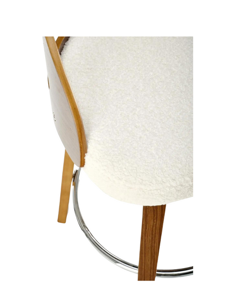 Scaun bar H110 metal/tesatura 41423 - foto