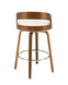 Scaun bar H110 metal/tesatura 41423 - foto produsului 4
