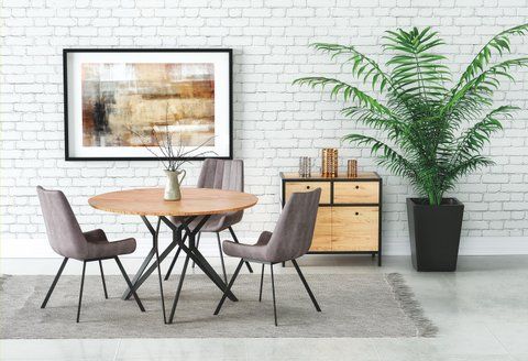 Masa Pixel 2 metal/MDF laminat 120*120 32804 - foto