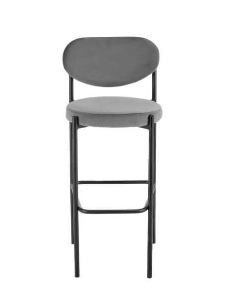 Scaun bar H108 metal/tesatura 41422 - foto
