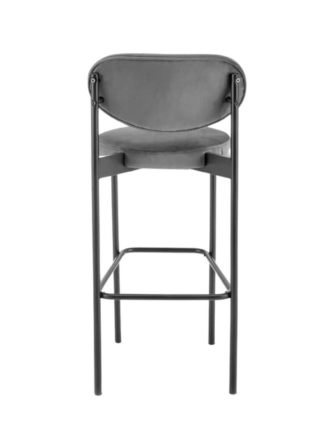 Scaun bar H108 metal/tesatura 41422 - foto
