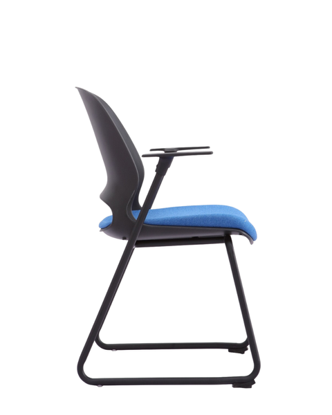 Scaun Neo plastic/țesătură 38682 - foto