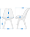 Scaun Bari SD-333710 catifea 48252 - foto produsului 5
