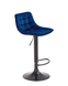 Scaun bar H95 metal/tesatura 39547 - foto produsului 1
