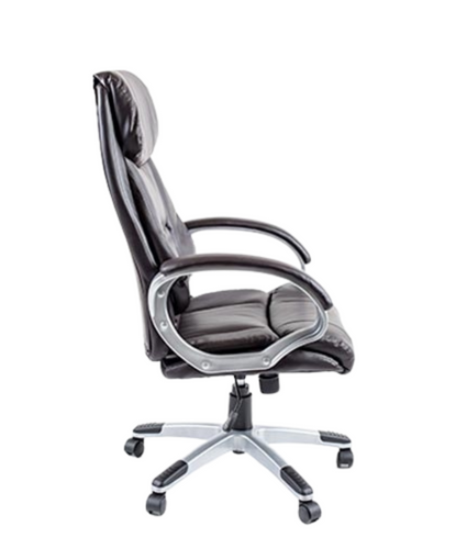 Fotoliu Sigma HB metal/piele ecologică/TILT 37098 - foto