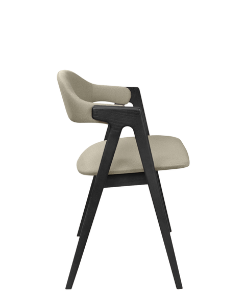 Scaun Logan Ambrella lemn/țesătură 49227 - foto