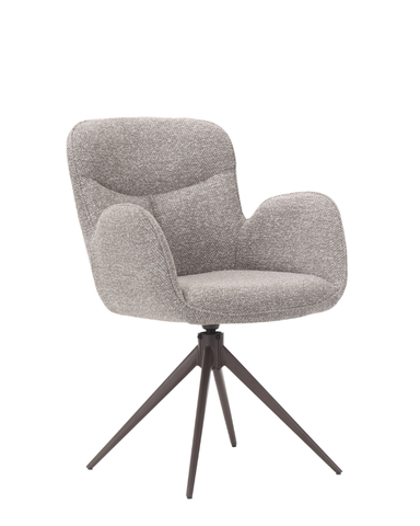 Scaun Yannick metal/țesătură 49711 - foto