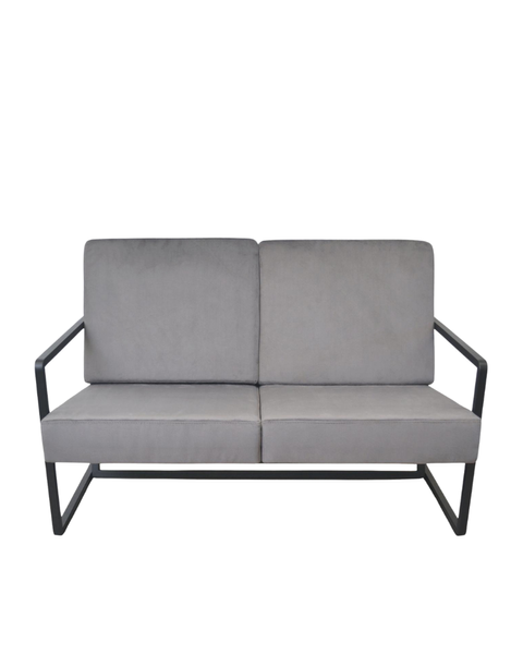 Canapea Milton metal/țesătură 49705 - foto