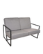Canapea Milton metal/țesătură 49705 - foto produsului 1
