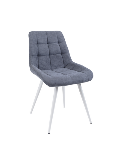Scaun Nicole HN white, SORO-93 metal/tesatura 35817 - foto
