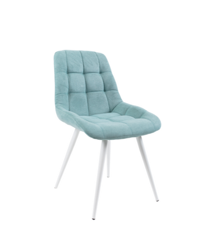 Scaun Nicole HN white, SORO-34 metal/tesatura 35816 - foto