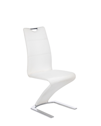 Scaun K188 metal/piele ecologică 45459 - foto