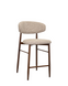 Scaun bar Meridian metal/tesatura 47917 - foto
