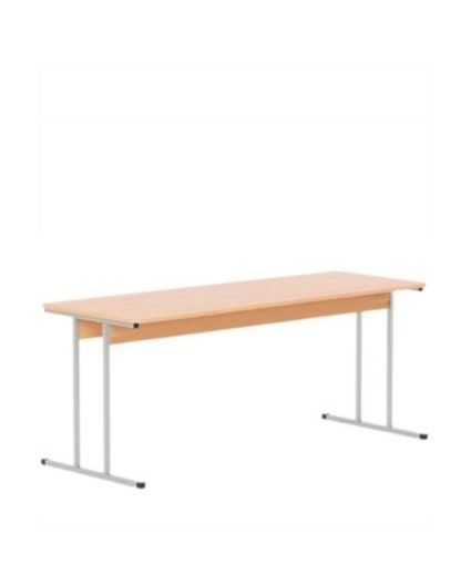 Стол для столовой E-561/3 алюминий (16R)