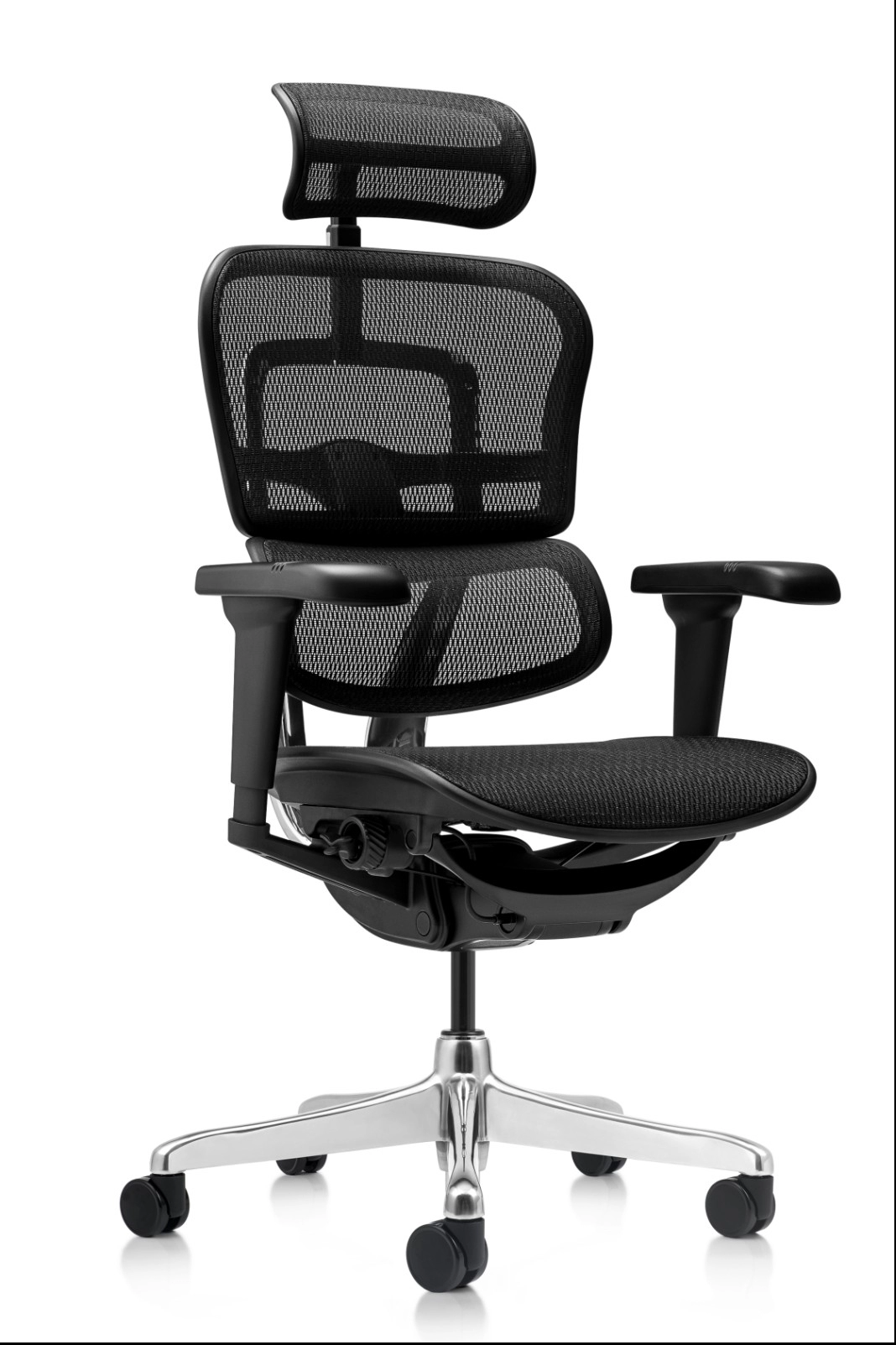 Fotoliu Ergohuman Ultra Black T-168 