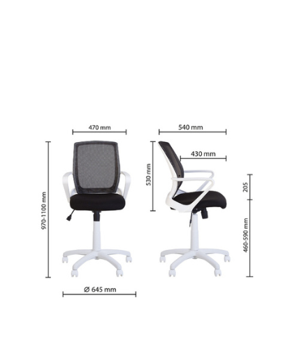 Кресло Fly GTP white